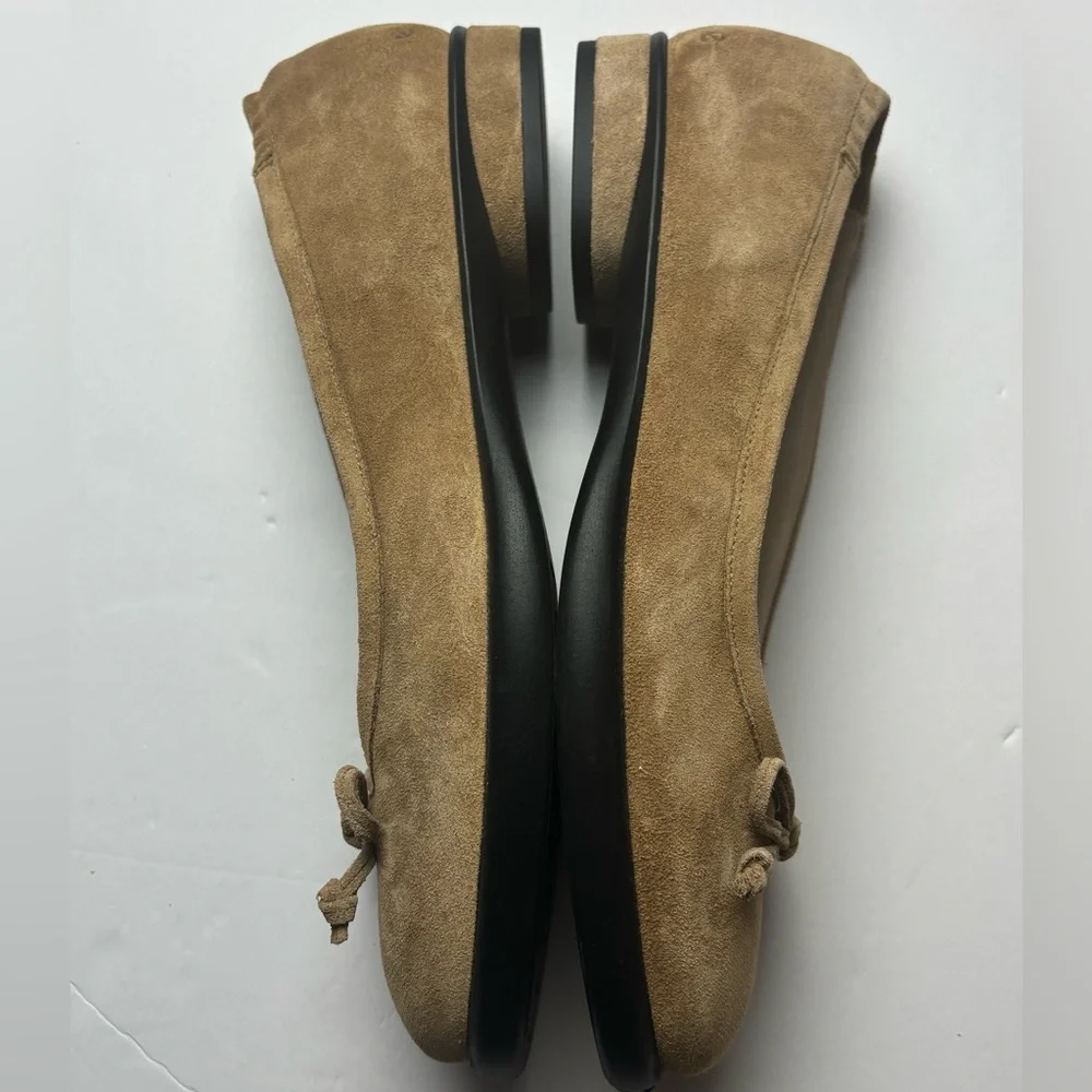 Ecco Women's Sculpted LX suede‎ Bow Ballerina shoes